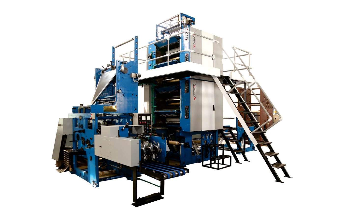 NAPH GRAPHICS Koncept 8-colour web offset press — product photography
